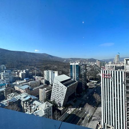 Apartment In Axis Towers, Tbilisi Business Center Exteriör bild
