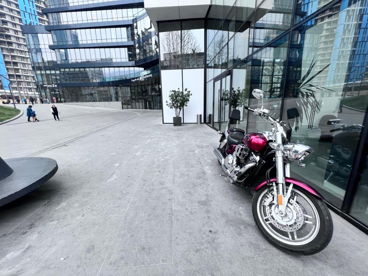 Apartment In Axis Towers, Tbilisi Business Center Exteriör bild